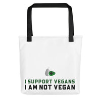 I Support Vegans - I am Not Vegan