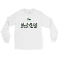 All I heard was Pepper don't hit me no more Hip Hop + Plants