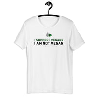 I Support Vegans - I am Not Vegan